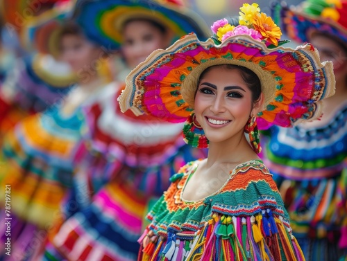 La Fiesta de San Isidro traditional costumes photo