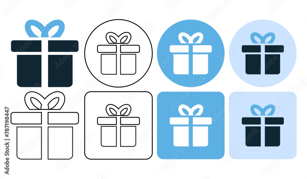 gift box present, prize icon symbol ui and ux design, glyphs and stroke line icon gift box present, prize icon symbol ui and ux design, glyphs and stroke line icon