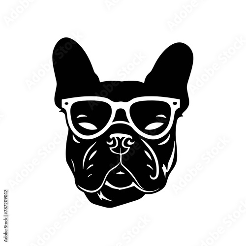 Cute french bulldog sketch. Vector illustration © vectorcyan