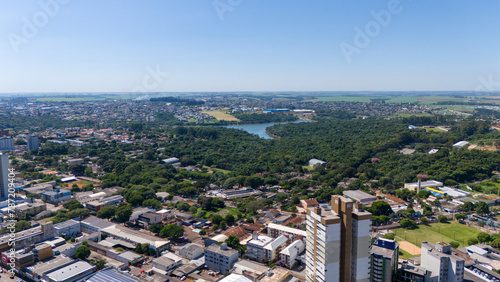 Obraz na plátně Cidade de Cascavel, paraná, brazil - Fotos aéreas de cascavel no paraná, cascave