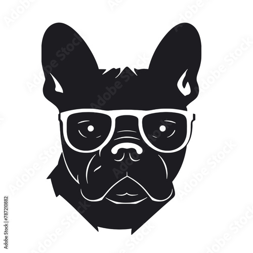 French Bulldog with sunglasses