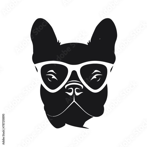 French Bulldog with sunglasses