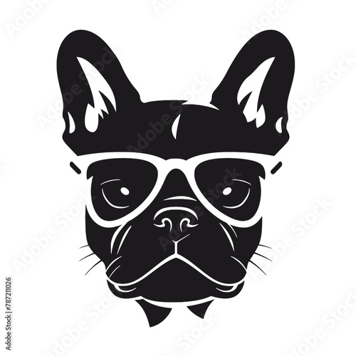 French Bulldog with sunglasses