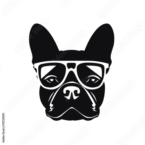 French Bulldog with sunglasses