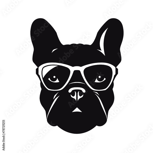 French Bulldog with sunglasses