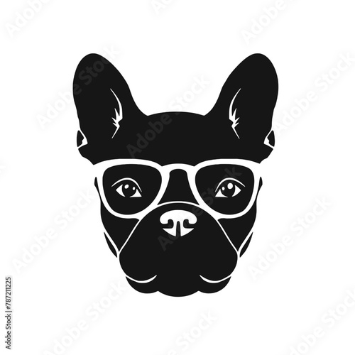 French Bulldog with sunglasses © vectorcyan