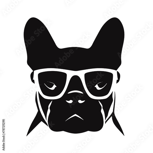 French Bulldog with sunglasses