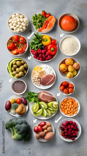 Understanding Nutrients in Our Food: A Comprehensive Visual Guide to Balanced Diet