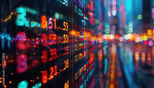 Market Index Charts, Showcase images of market index charts such as the S&P 500, Dow Jones Industrial Average, or Nasdaq Composite to visually represent overall market performance photo