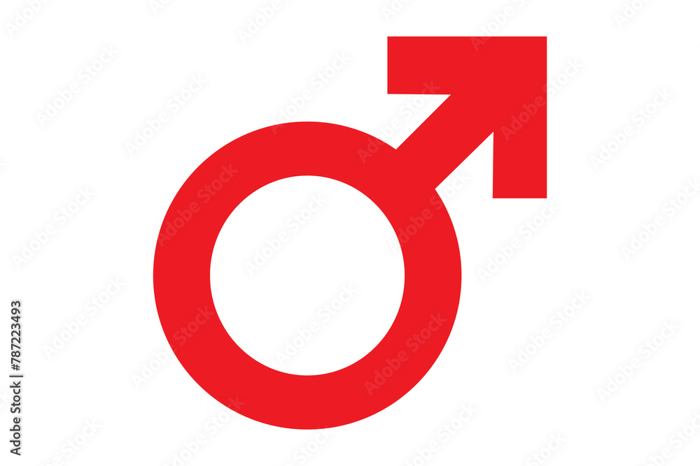 Male symbol vector Male symbol vector
