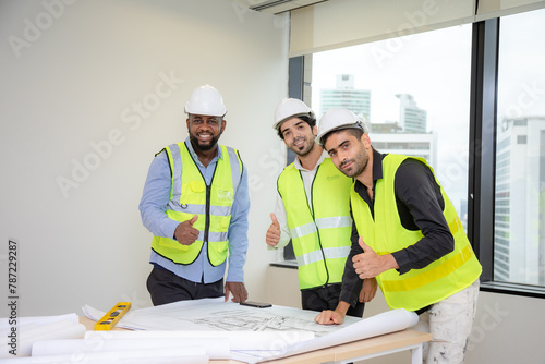 Construction engineer with ...