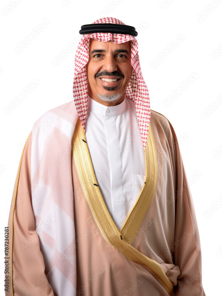 Little fat Arab man smile and happy emotion transparent background Little fat Arab man smile and happy emotion transparent background