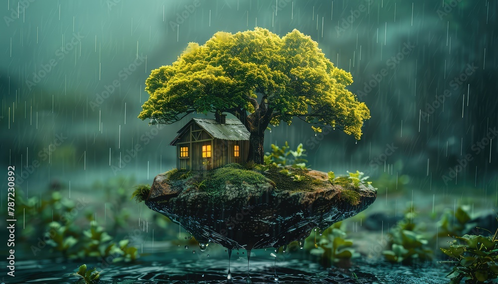 Naklejka premium Wealth Preservation, Feature images of wealth preservation strategies, such as estate planning, tax optimization, and asset protection, to illustrate the importance of safeguarding wealth for future g