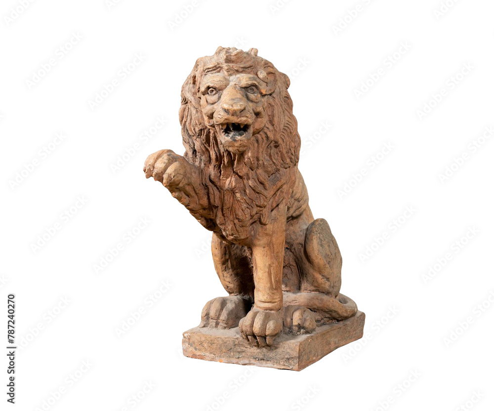 Image of Beautiful Lion Statue