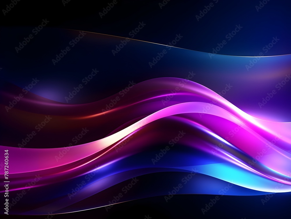 Captivating Futuristic Neon Wave Background with Glowing Bokeh Lights in Vibrant Pink and Blue Hues Captivating Futuristic Neon Wave Background with Glowing Bokeh Lights in Vibrant Pink and Blue Hues