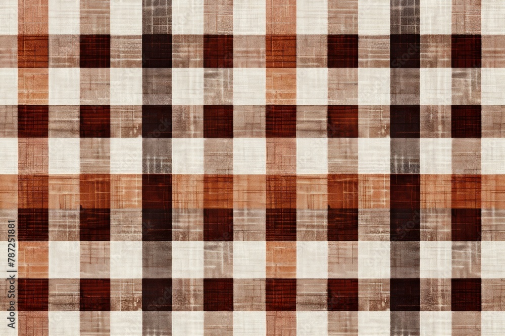 a seamless pattern gingham style, brown shades a seamless pattern gingham style, brown shades