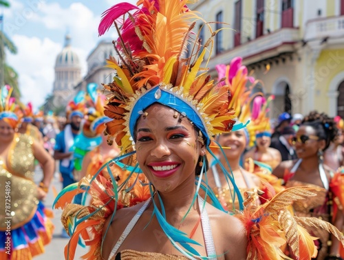 Havana Carnival vibrant parades © mogamju