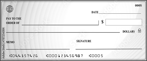   blank check 30 with borders - 1 blank cheque template, empty cheque illustration, check template design, printable blank cheque, customizable cheque image, photo