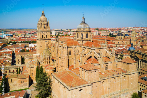 Salamanca Cathedral in Salamanca, Spain