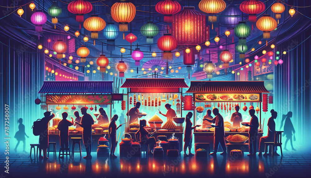 Asian Street Food Scene
