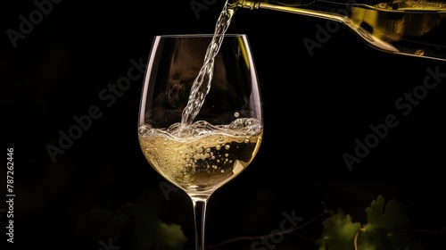 Crystal Elixir: Pouring White Wine