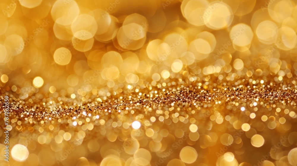 A soft unfocused image of shimmering gold and glitter representing abundance and prosperity. . A soft unfocused image of shimmering gold and glitter representing abundance and prosperity. .