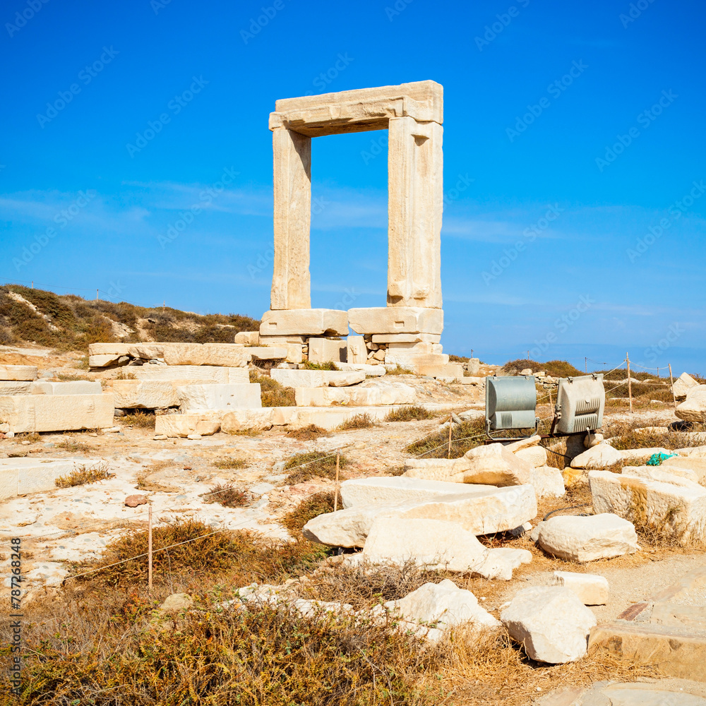 Portara Palatia, Naxos island