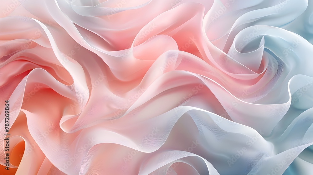 Sleek Swirling Curves in Soft Pastel Hues: A Gentle and Inviting Abstract Pattern Sleek Swirling Curves in Soft Pastel Hues: A Gentle and Inviting Abstract Pattern