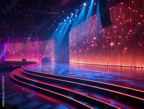 Eurovision Song Contest stage setups