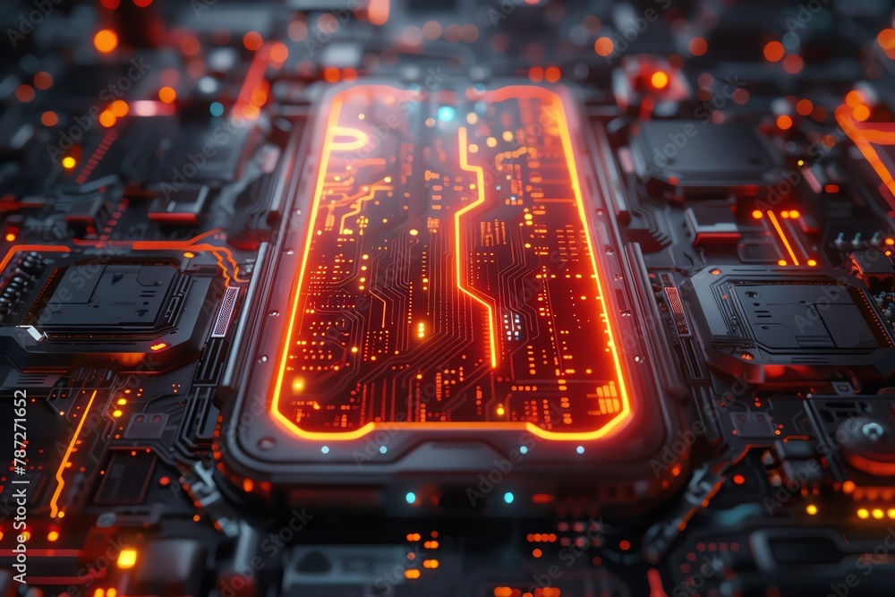 Obraz premium Mobile technology workshop teaching phishing defense and managing crypto wallets