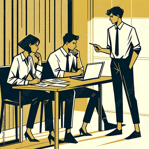 Wallpaper Mural ミーティング | Generative AI	 Torontodigital.ca