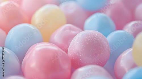 Colorful Balloon Background, Great for Celebrations and Joyful Occasions