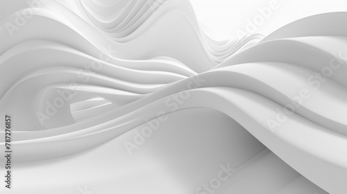 A white wave with a lot of detail