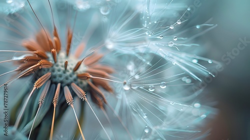 Dandelions that love dew © Jing