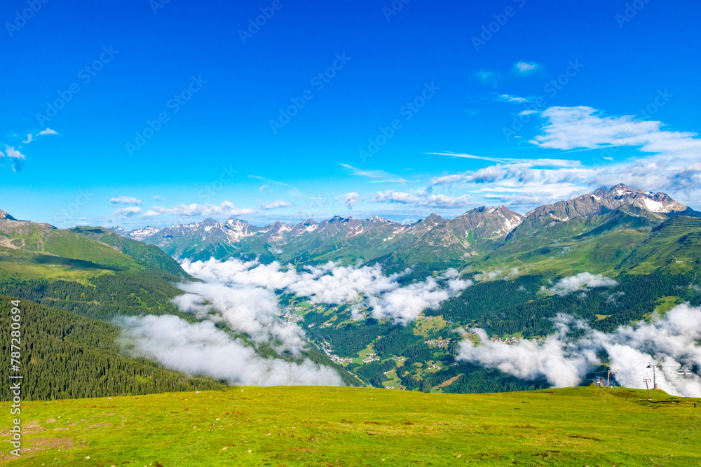 Obraz premium Majestic Alpine Panorama (Tyrol, Austria)