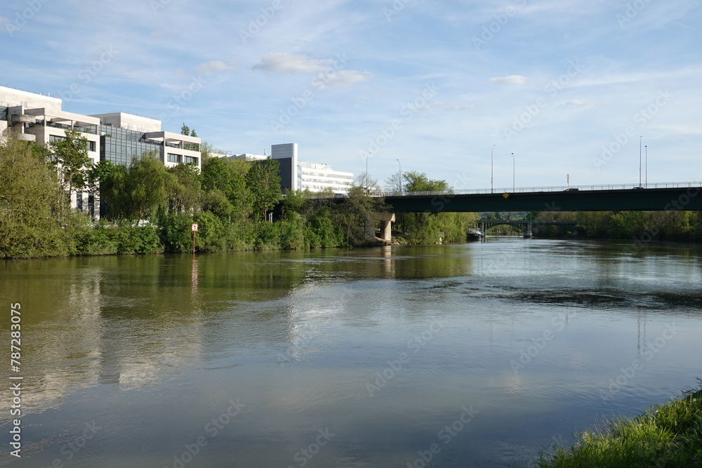 Pont de Chaton sur la Seine