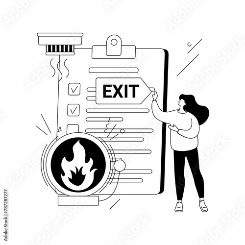 Fire Alarm System Abstract Concept Vector Illustration Fire Alarm Component System Installation Prev
