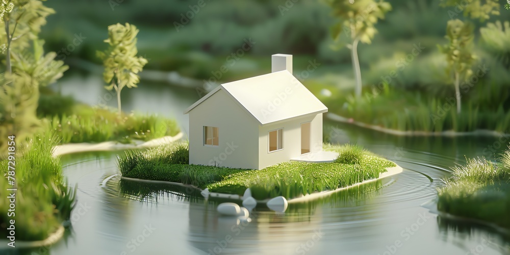 Minimalist spring stream grass simple, grass, cute landscape, aspect ratio 2:1 Minimalist spring stream grass simple, grass, cute landscape, aspect ratio 2:1