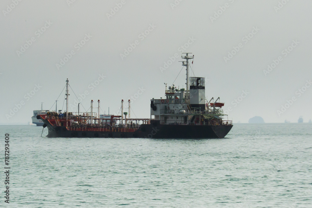 Boat in the sea