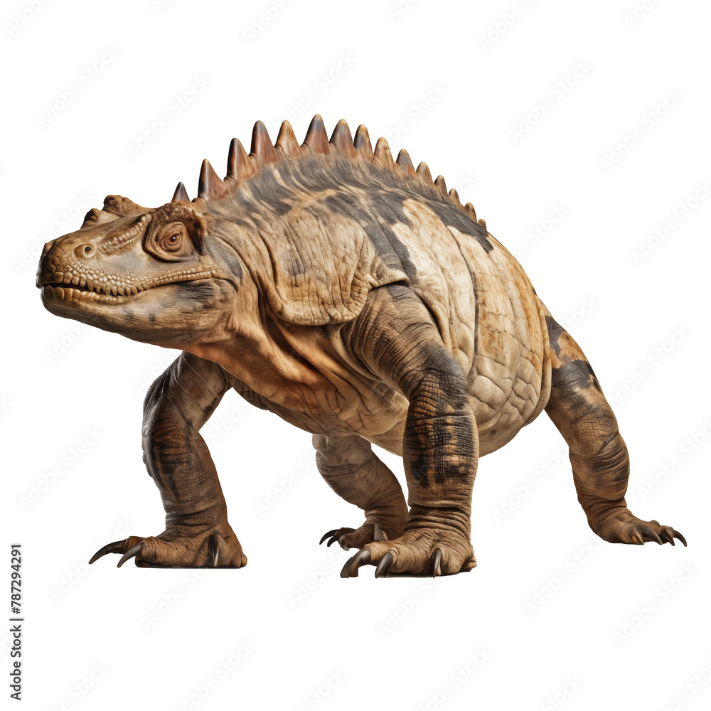 Obraz premium anteosaurus isolated on white