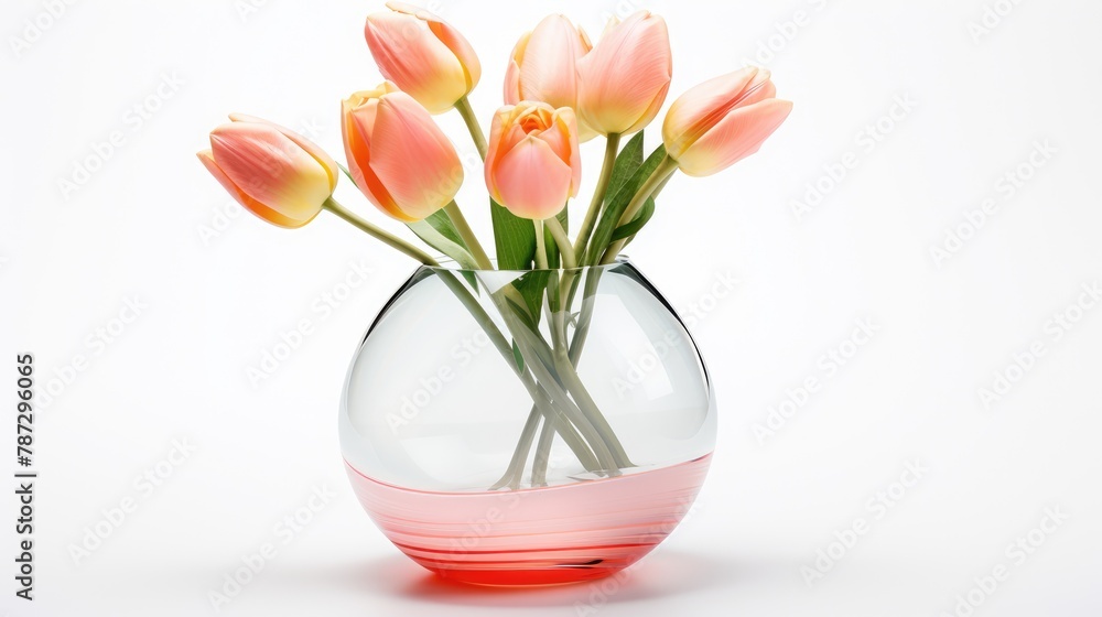 tulips in vase tulips in vase
