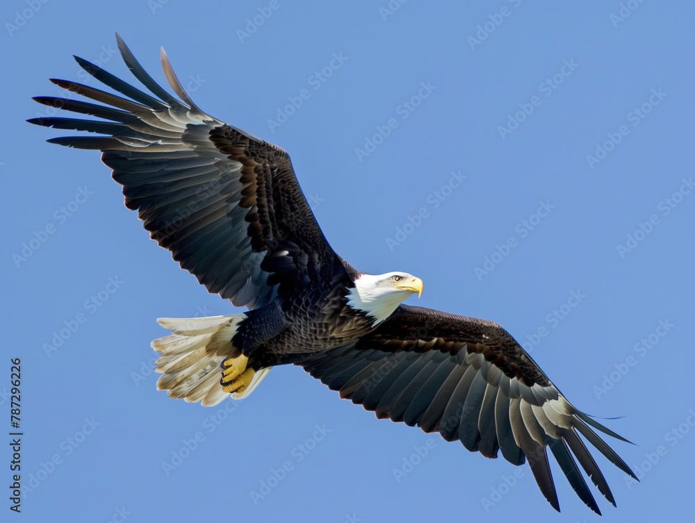 Fototapeta premium eagle in flight