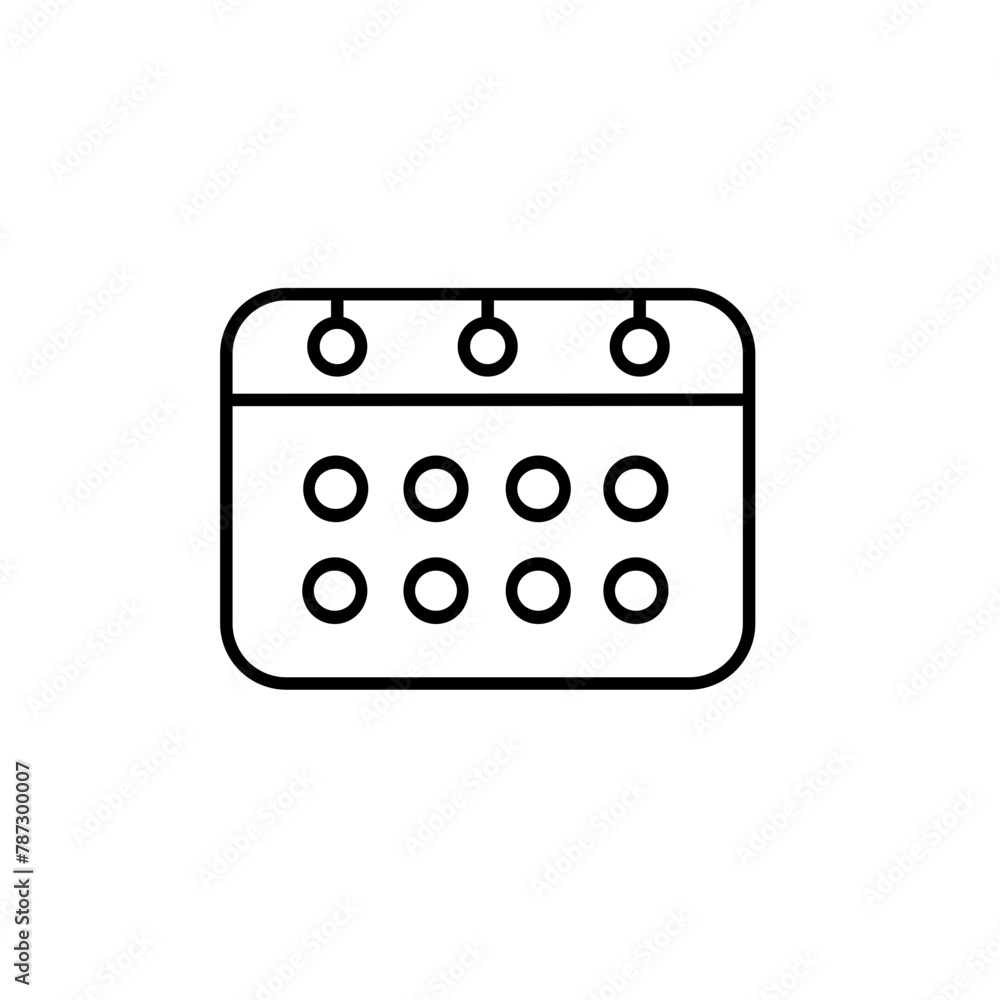 Calender Icon Element Calender Icon Element