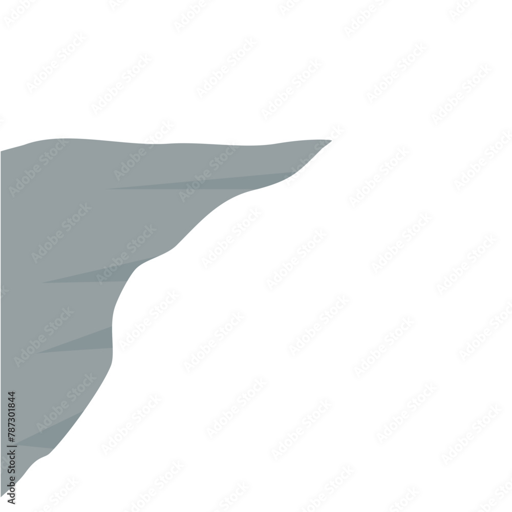 Rock Cliff Illustration Rock Cliff Illustration