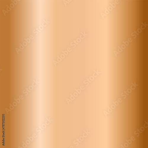 Bronze metallic texture.Copper foil texture background.Polished, brushed texture bronze,copper,red gold for design concepts, web, prints, posters, wallpapers, interfaces. Vector illustration EPS 10