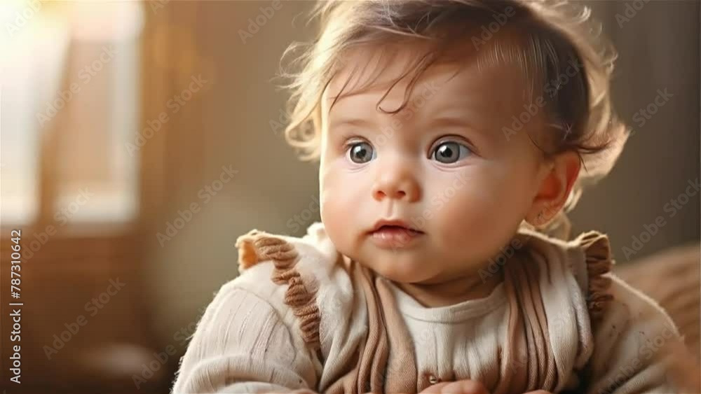 portrait of a little child