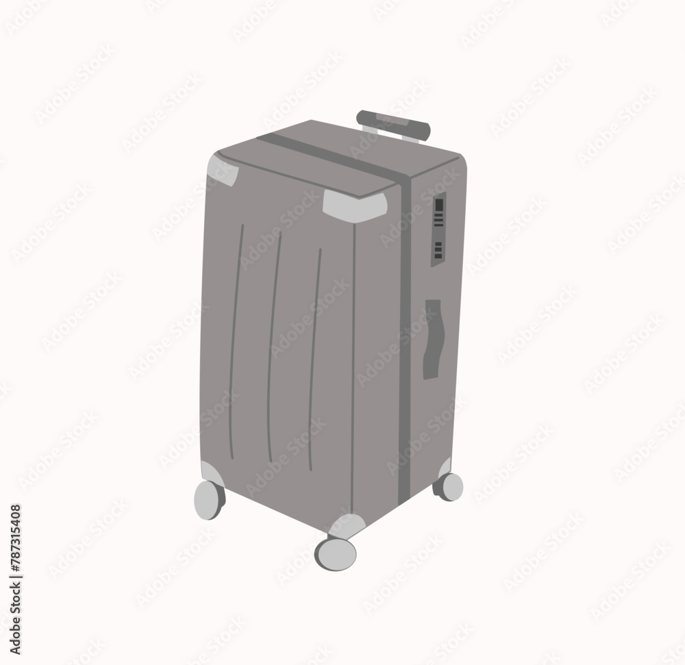 black suitcase isolated on white black suitcase isolated on white