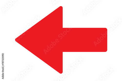 arrow left icon design illustration.