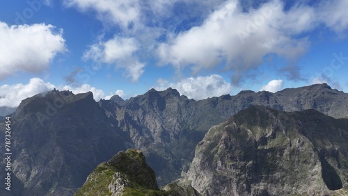 Mountains of Madeira- View of the mountains