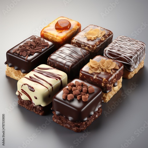 various chocolate bars 